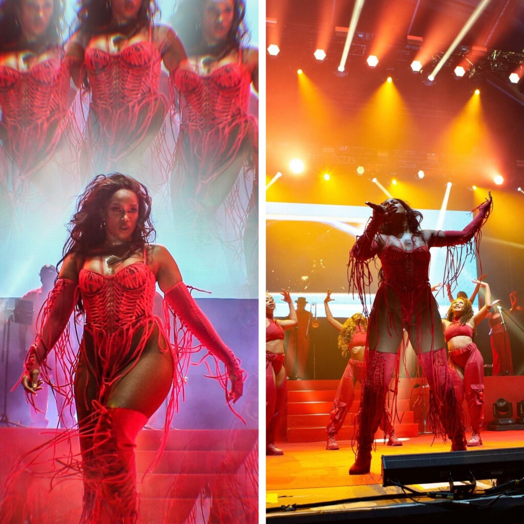 Iza gets emotional when talking about the show at Rock in Rio Lisbon (Photos: Reproduction/Instagram)