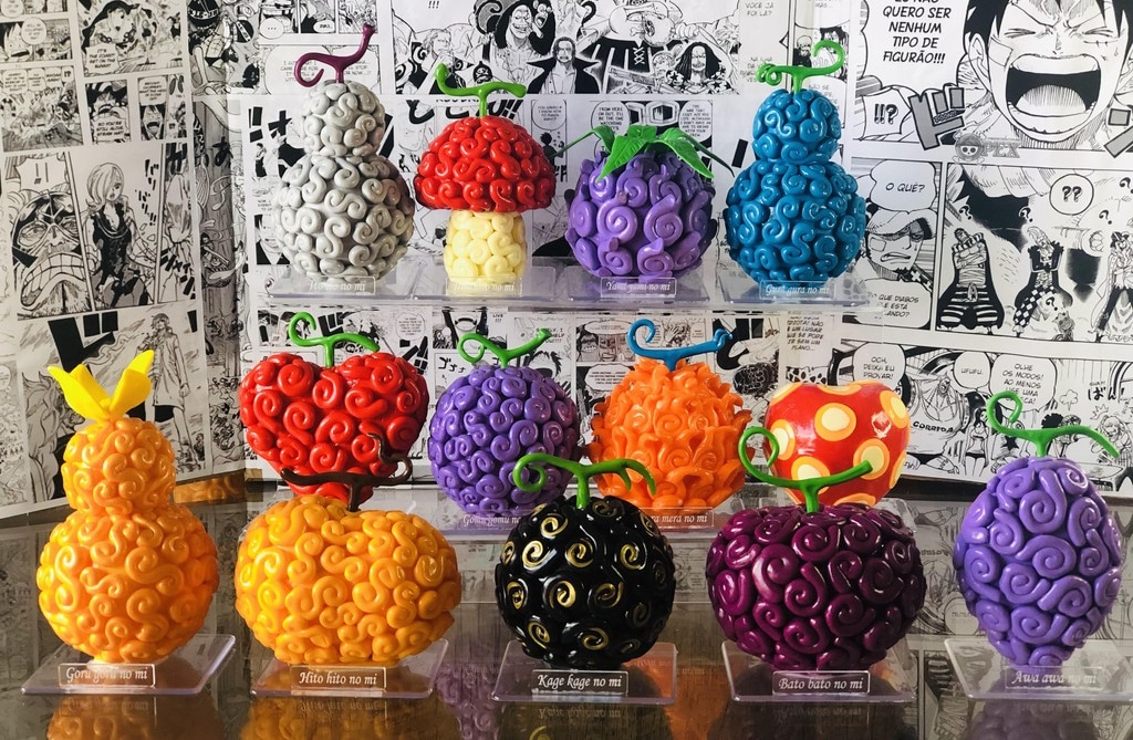 One Piece  Estas são todas as frutas do diabo conhecidas dos